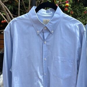 J. Crew Blue Dress Shirt Classic Business Style